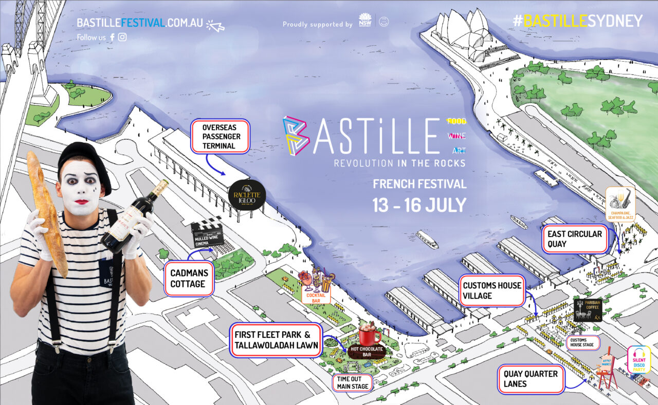 Bastille 2023 Sydney French Festival Circular Quay